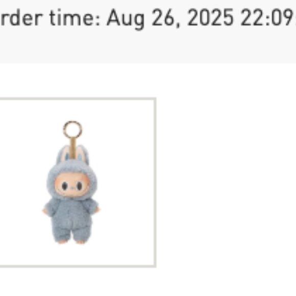 POP MART Labubu Exciting Macaron Vinyl Face "Sea Salt Coconut" - Picture 2 of 2